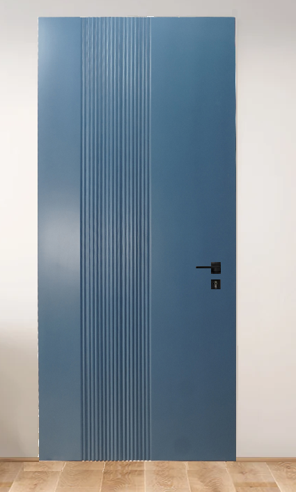 RS-38 درب اتاقی مدرن CNC آبی